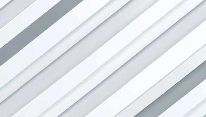 Obraz premium abstract background, White background with diagonal stripes of light gray and white, creating an abstract design for corporate or tech-themed designs