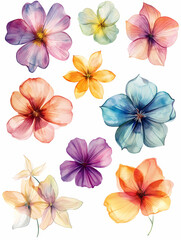 Obraz premium frangipani flower background