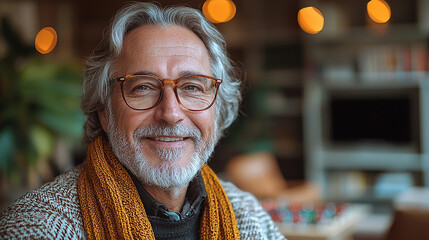 portrait of a senior person