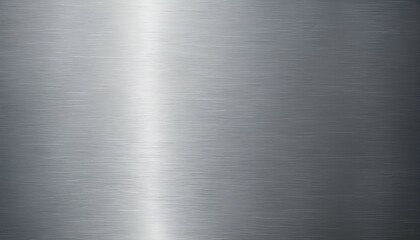 Brushed aluminum with clean, bold textures and subtle reflections