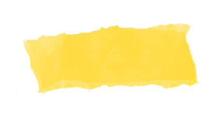 Torn rip paper on white background with space