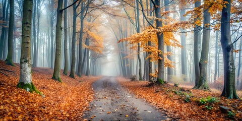 autumn in the forest