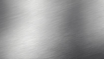 Close-up of polished brushed steel with detailed grain