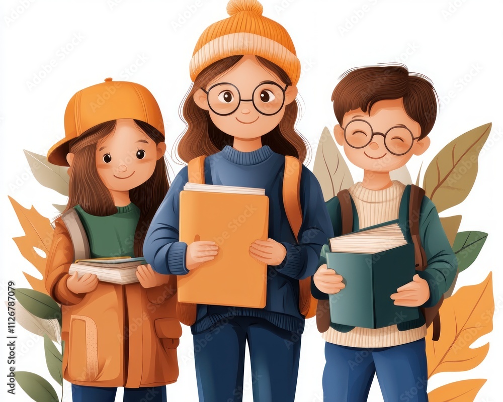 Poster vibrant visuals showcasing skill-focused education and its dynamic developmental pathways depicting 