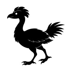 Dodo Silhouette Graphic Perfect for Commercial Creations © Jamshadul