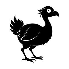 Dodo Silhouette for Commercial Design and Educational Use © Jamshadul