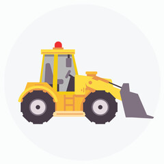 Construction Vehicles Vector illustration