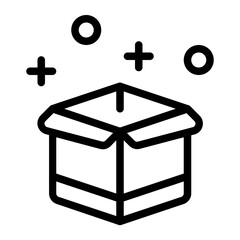 Magic Box line icon