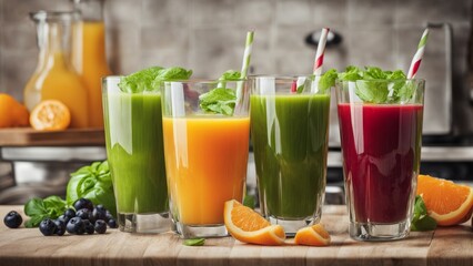 Fototapeta premium fruit juice