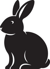 Bunny/Easter silhouette vector collection.