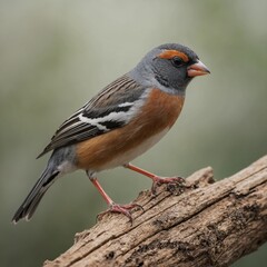 Fototapeta premium European Robin Bird. The UK's favourite bird. Thanks to its bright red breast, it's familiar throughout the year and especially at Christmas! Males and females look ... See More