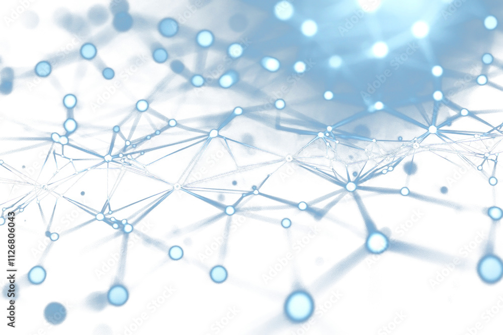 Poster png black background with light gray lines in the shape of hexagons connections technology network.