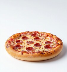 Aromatic Pepperoni Pizza with Melted Cheese