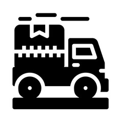 Icon Send Zip With Style Outline