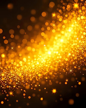 Hintergrund gold schwarz bokeh 