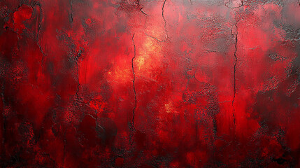 abstract rustic fire-red texture evoking chaos and raw energy, featuring rugged details, a mix of warm tones, and organic imperfections that symbolize resilience, transformation, and passion