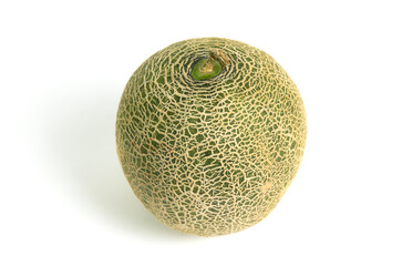 Crown Musk Melon isolated on white background