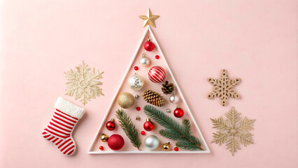 christmas tree and gifts