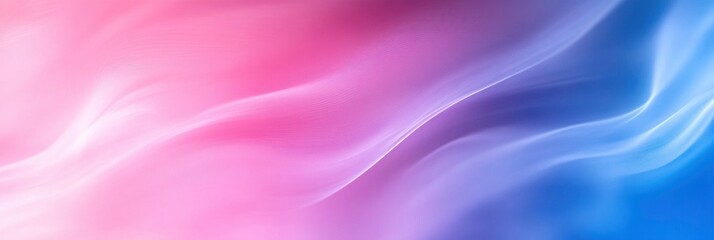 Fototapeta premium Abstract gradient background with blue, purple, and pink colors, smooth blurred background with wavy lines, blurred background with blurred edges.