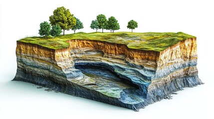 A geologist's method for predicting the extent of underground aquifers using data layers. Concept Geology, Hydrogeology, Data Analysis, Underground Aquifer, and Mapping
