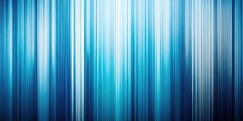 Fototapeta premium Abstract Blue and White Vertical Stripes, a Seamless Design for a Modern Digital Aesthetic