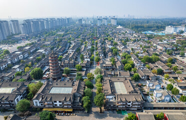 Luanzhou City, Hebei province Luanzhou ancient city landscape
