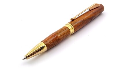 Ballpoint pen isolated on white background