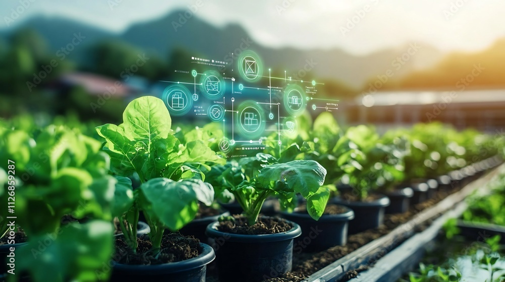 Poster digital supply chain interface enabling efficient and sustainable management of agricultural and log