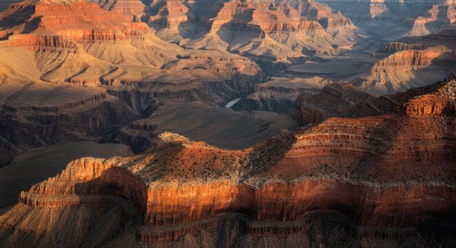Majestic landscape at sunset - Powered by Adobe