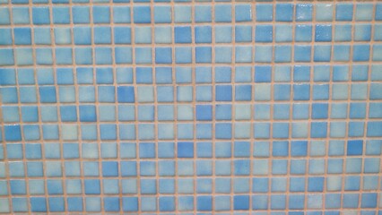 Fototapeta premium blue mosaic tiles