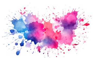 Fototapeta premium Abstract watercolor splash. Watercolor drop. 
