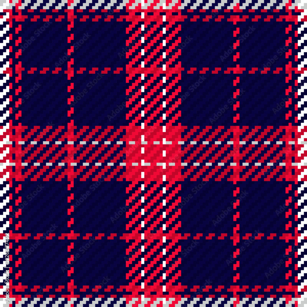 Poster seamless pattern of scottish tartan plaid. repeatable background with check fabric texture. vector b