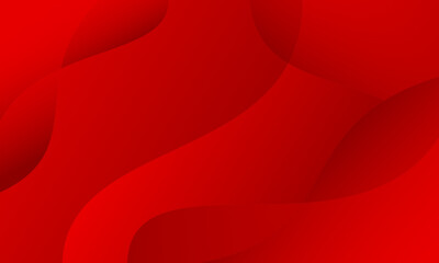 abstract red curved waves background