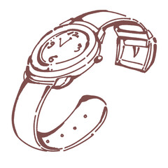 腕時計のイラスト
