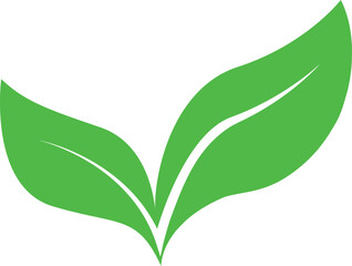 WebGreen Leaf icon, Tree Leaf icon, nature element sign, Leaves icon, Natural sign, vegetarian symbol
