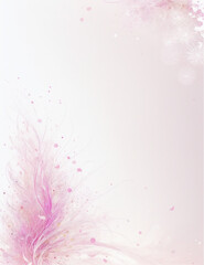 pink background - abstract pink watercolor background - Generative AI