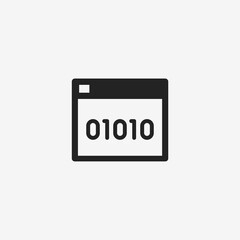 Binary Code Icon
