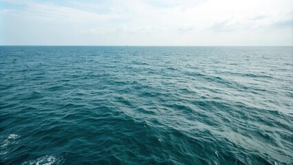 Seawater covering a large area of the ocean, natural disaster, sea floor topography, wave patterns, tidal forces