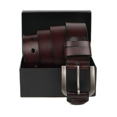 Classic Leather Belt in Black Gift Box