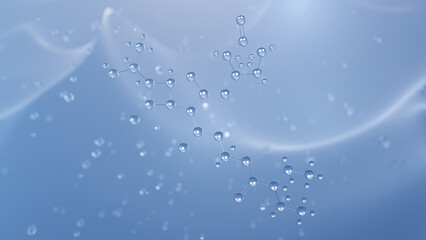 sulopenem etzadroxil molecular structure, 3d model molecule, antibiotic, structural chemical formula view from a microscope