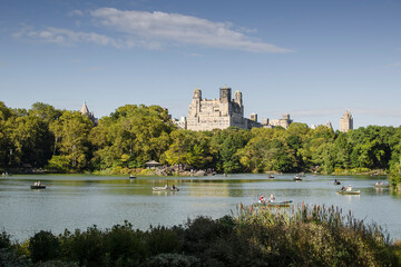 Central Park lake