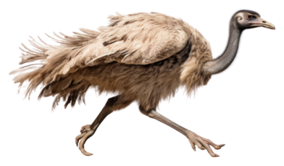 PNG Ostrich run animal bird beak.