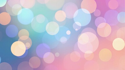 Abstract light Blur and Bokeh gradiant Effect circles background