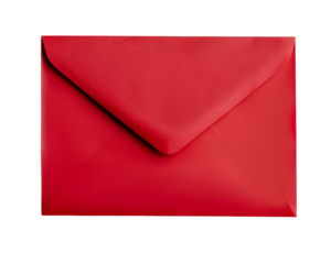 red envelope,  isolated