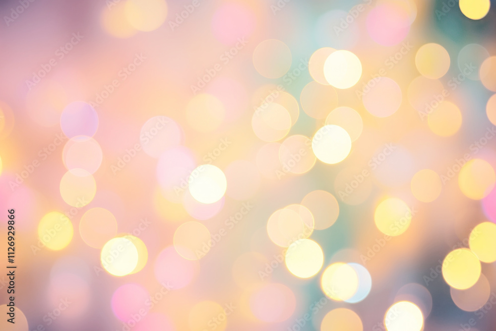 Poster png colorful bokeh abstract background