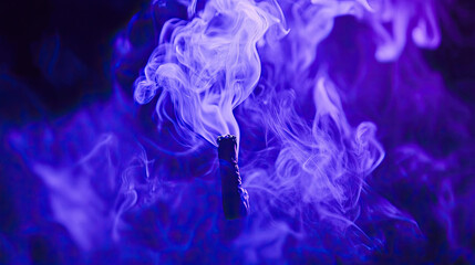 smoke background grandient purple vape