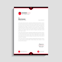 Professional Corporate Letterhead Template design