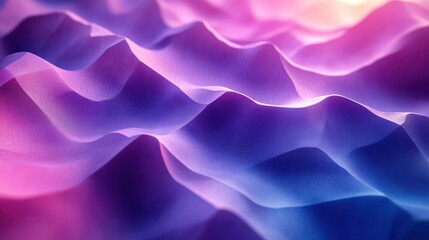 Obraz premium abstract 3d render purple and blue geometric desig