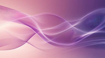Naklejka premium Abstract Pink and Purple Wavy Lines Design