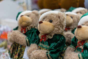 christmas teddy bears